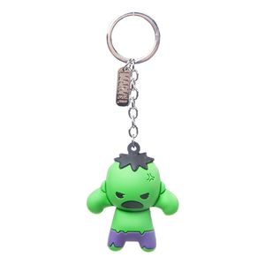 Difuzed Marvel The Hulk Character 3D Rubber Keychain