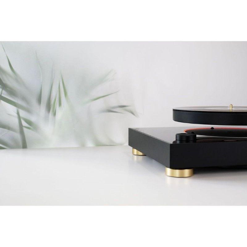 Mag Lev ML1 Audio Levitating Turntable - Black/Gold Edition (Refurbished) (Free Installation)