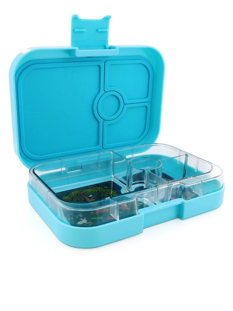 Yumbox Mystic Aqua Unicorn Lunch Kit (4 Compartments)