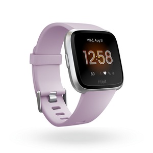 Fitbit Versa Lite Smartwatch Lilac/Silver Aluminum