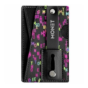 Monet Phone Wallet Colored Mix Letters