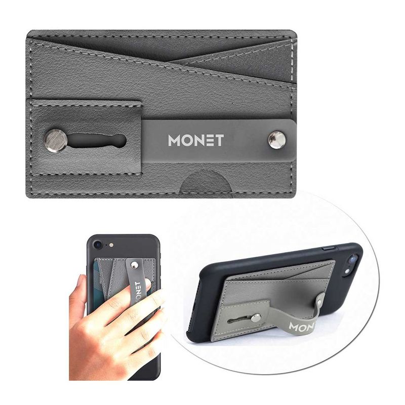 Monet Phone Wallet Steel Grey