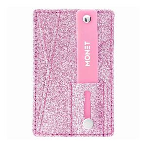 Monet Phone Wallet Pink Glitter