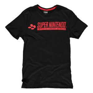 Nintendo Super Nintendo Men's T-Shirt Black