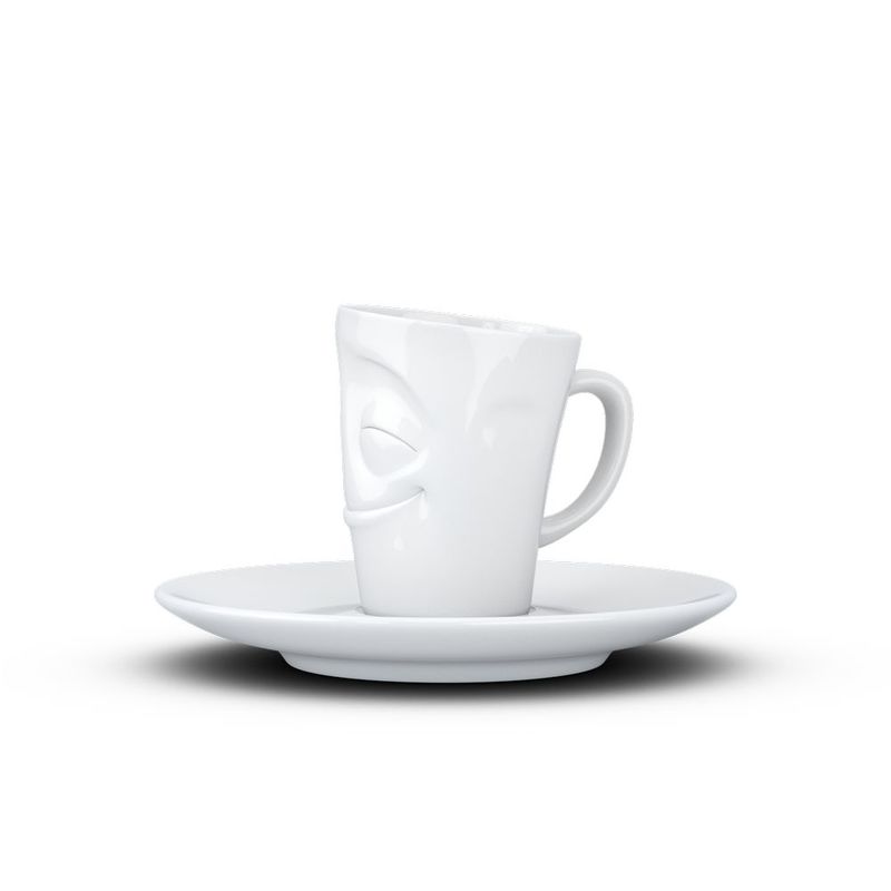 58 Products Tassen Espresso Mug with Handle Cheery White 100ml
