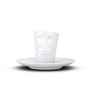 58 Products Tassen Espresso Mug with Handle Cheery White 100ml