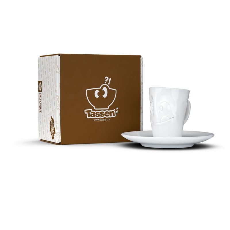 58 Products Tassen Espresso Mug with Handle Tasty White100ml