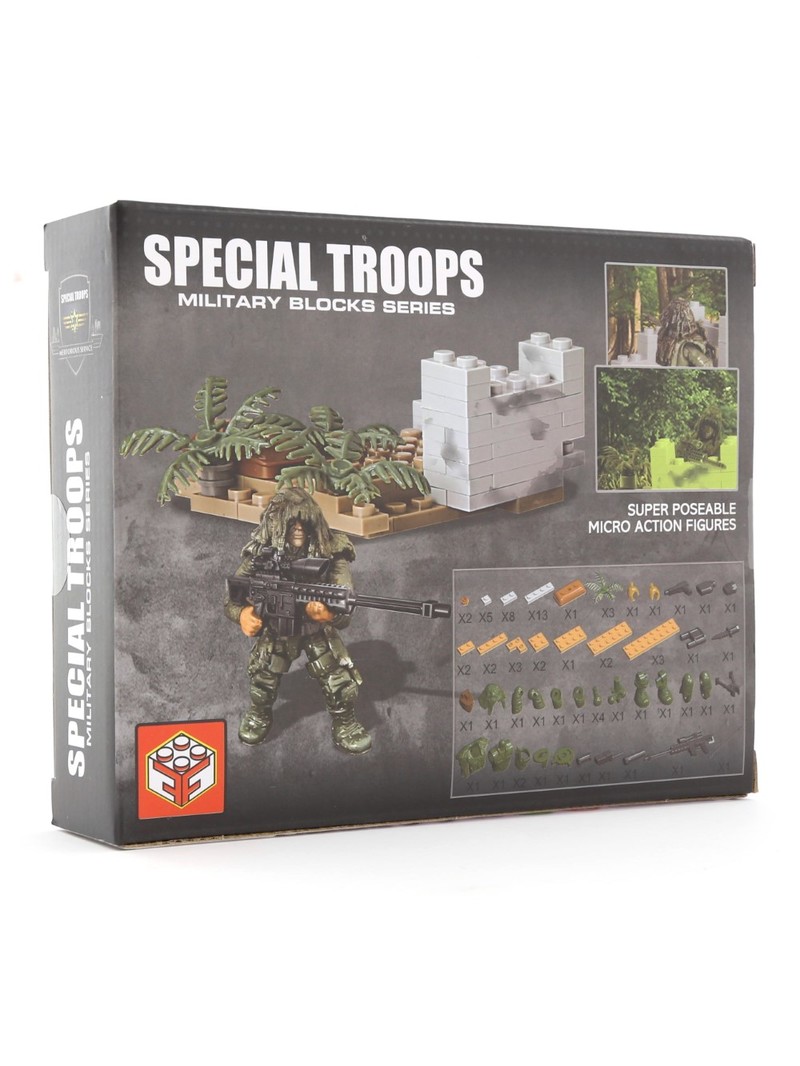 Special Troops Ghllie Suit Sniper Blocks Series