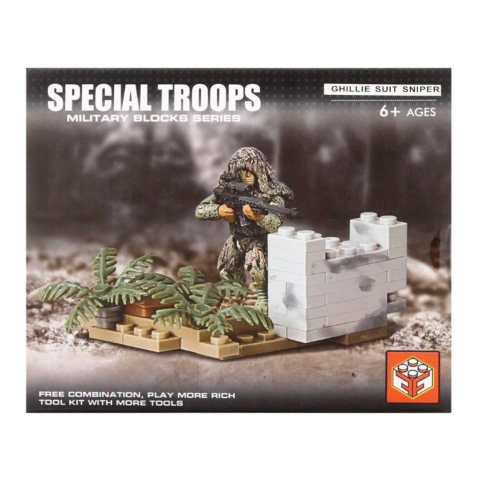 Special Troops Ghllie Suit Sniper Blocks Series