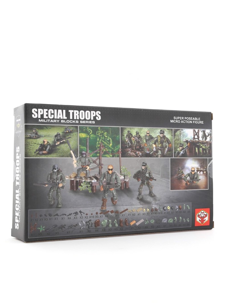 Special Troops Jungle Defence Blocks Series