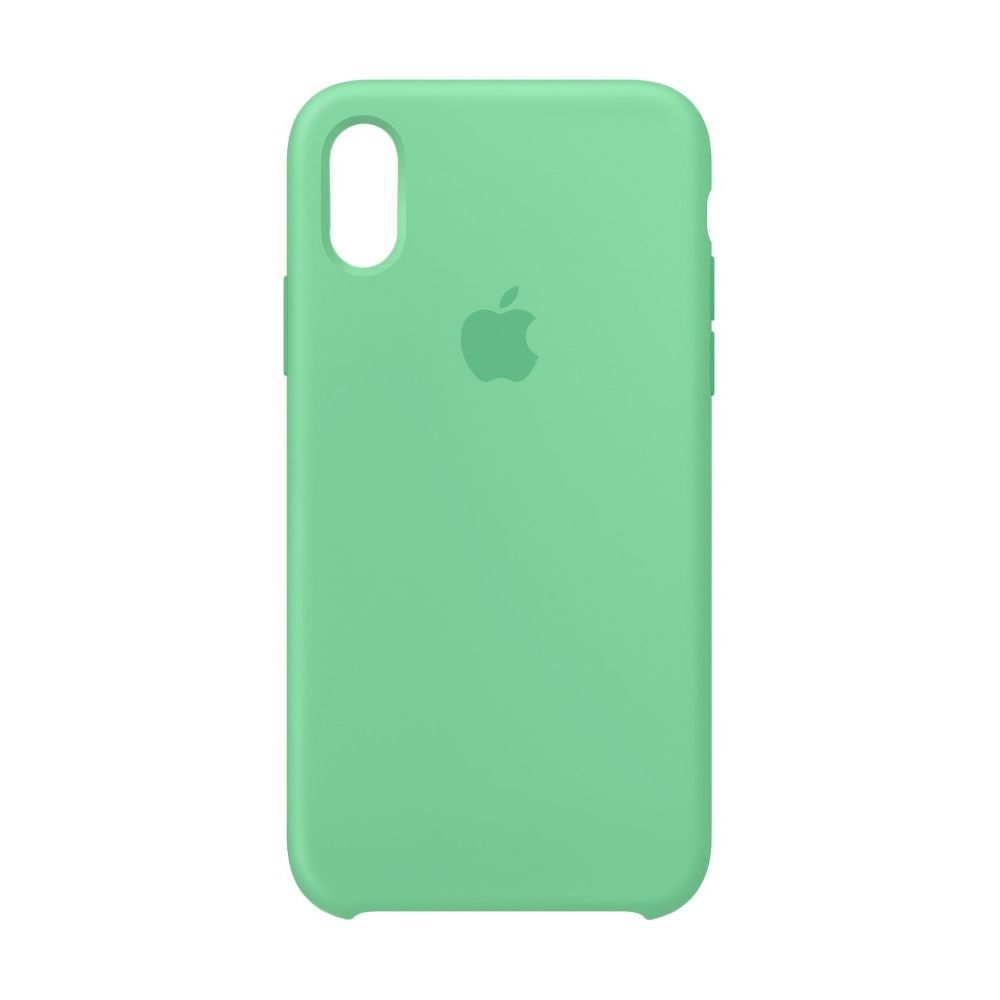 Apple Silicone Case Spearmint for iPhone XS