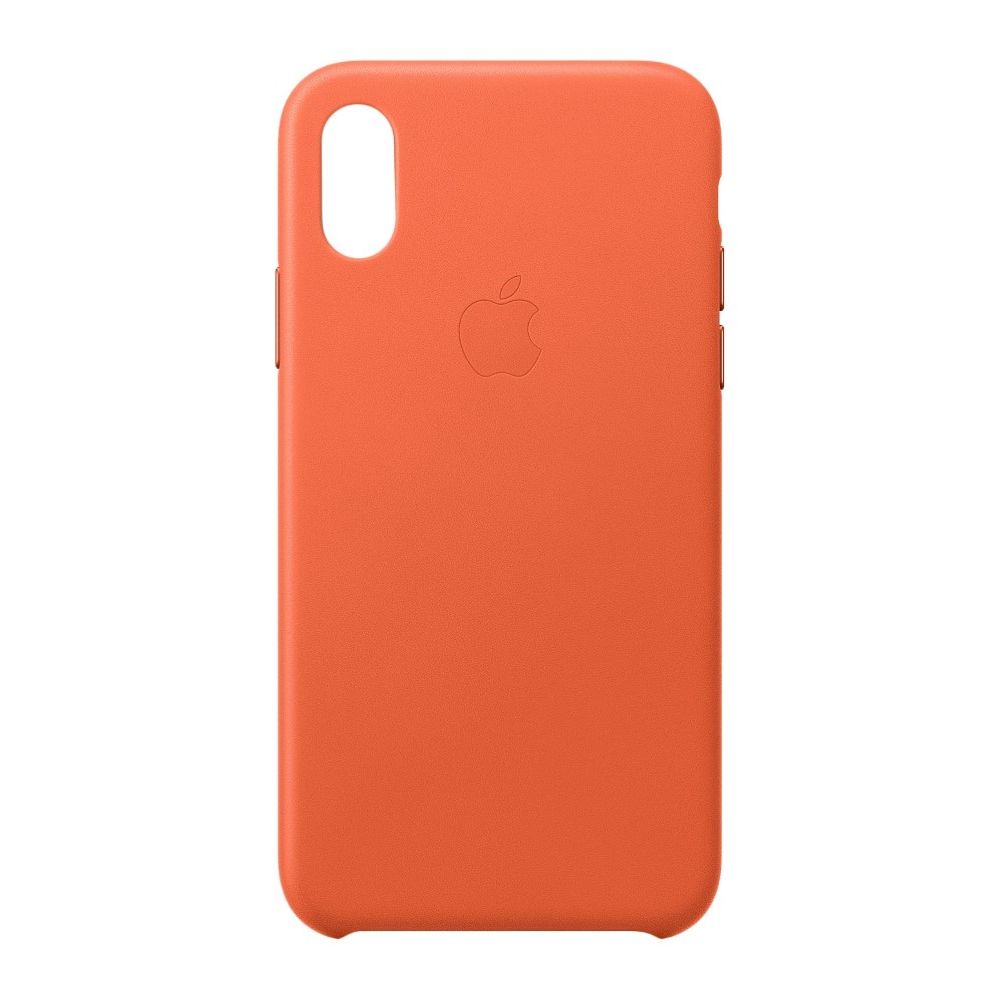 Apple Leather Case Sunset for iPhone XS