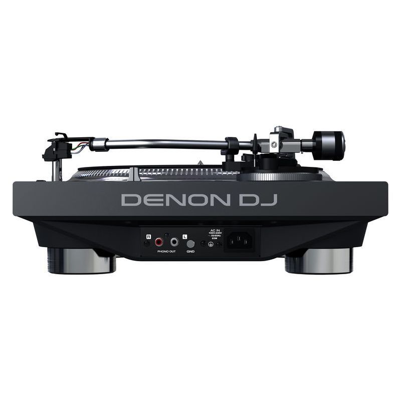 Denon VL12 Professional Direct-Drive Turntable with Built-in Preamp - Black