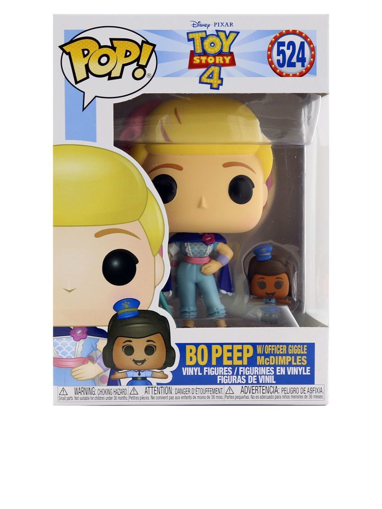 Funko Pop Disney Toy Story 4 Bo Peep with Officer Giggle Vinyl Figure