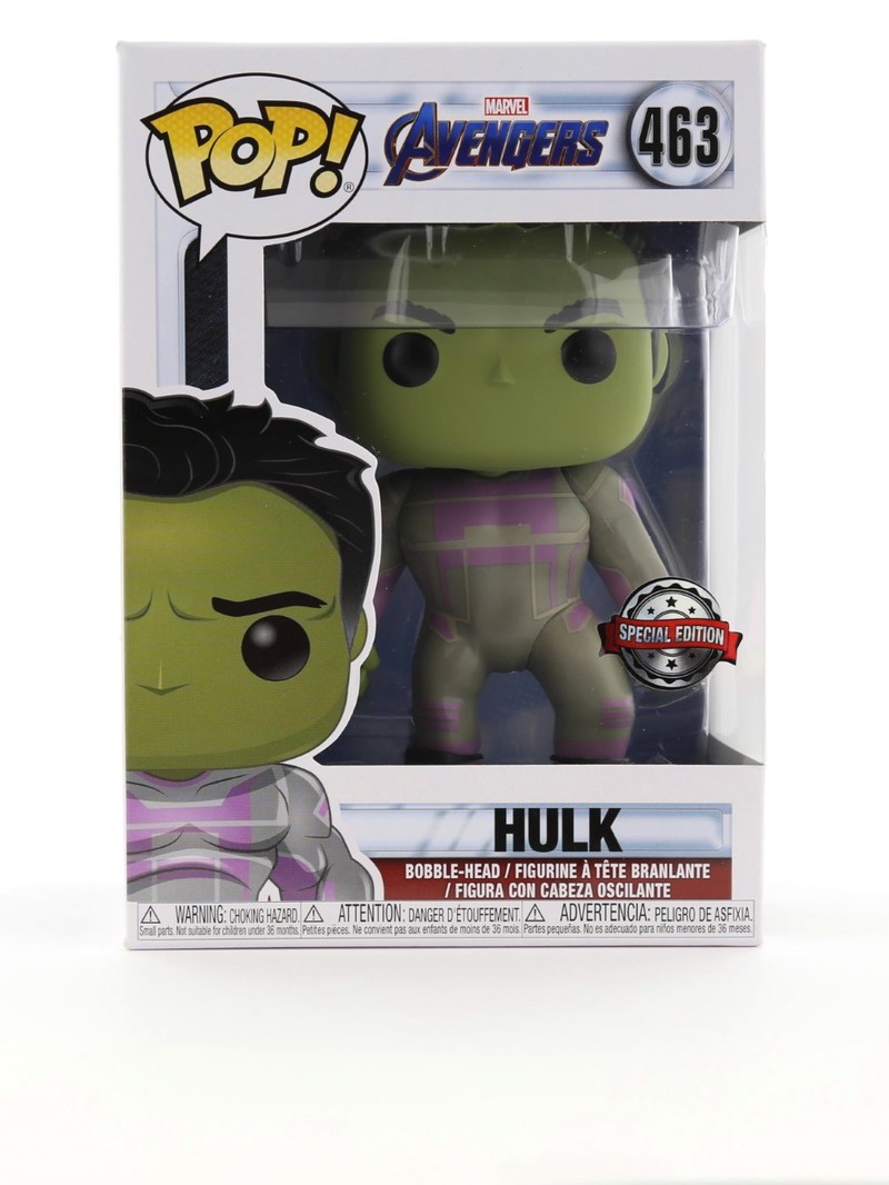 Funko Pop Avengers Endgame Hulk Purple Suit Vinyl Figure