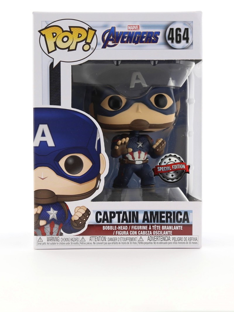 Funko Pop Avengers Endgame Captain America Vinyl Figure