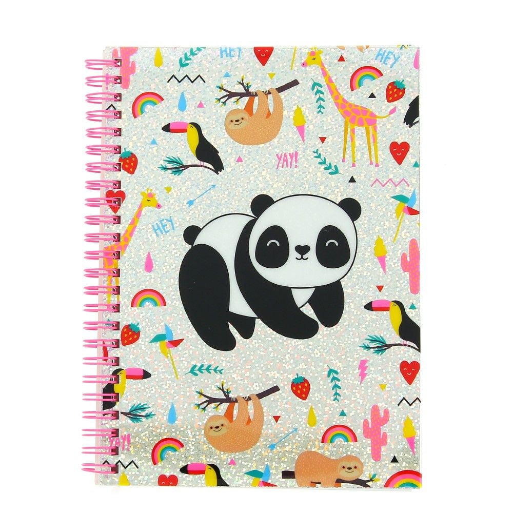 Blueprint Happy Zoo Just Hangin' A5 Notebook