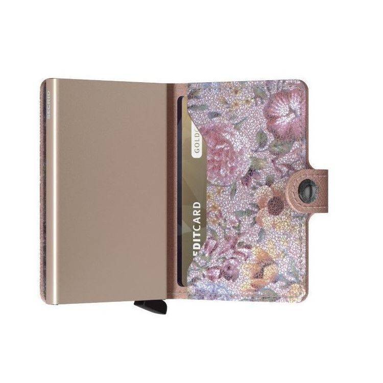 Secrid Mini Wallet Crisple Mc-Rose Floral