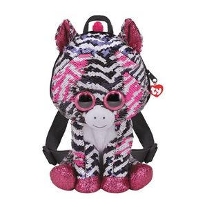 Ty Fashion Sequin Zoey the Zebra Backpack