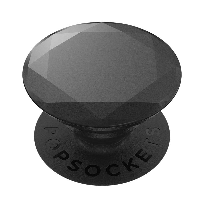 PopSockets Metallic Diamond Black PopGrip