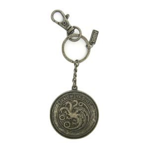 Time City Game Of Thrones Lannister Shield Snap Keychain