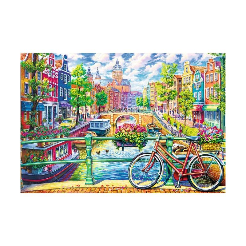 Trefl Amsterdam Canal 1500 Pcs Jigsaw Puzzle
