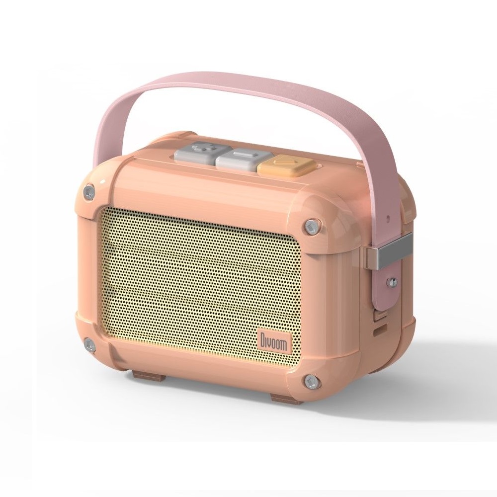 Divoom Macchiato Nocturne Pink Bluetooth Speaker
