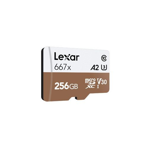 Lexar Professional 256GB 667x microSDXC UHS-I card