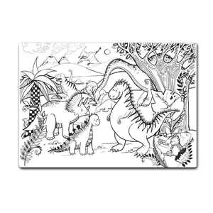 Funny Mat Activity Placemat Jurassic Age