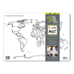 Funny Mat Activity Placemat Mute World Map