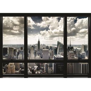 New York Window Poster (100 x 140 cm)