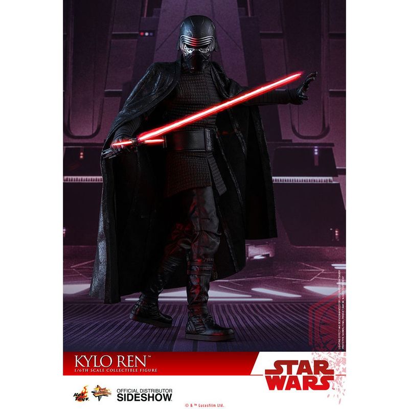 Hot Toys Kylo Ren Star Wars The Last Jedi Sixth Scale Figure 12 Inches