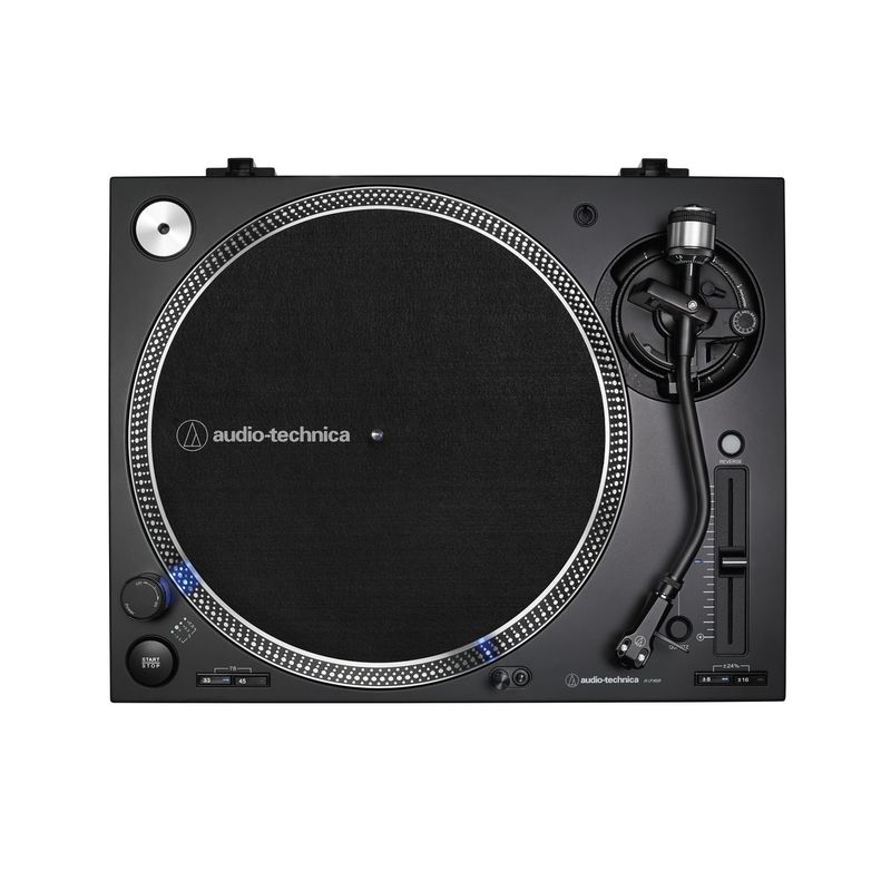 Audio Technica AT-LP140XP Direct-Drive Turntable with Built-in Preamp - Black