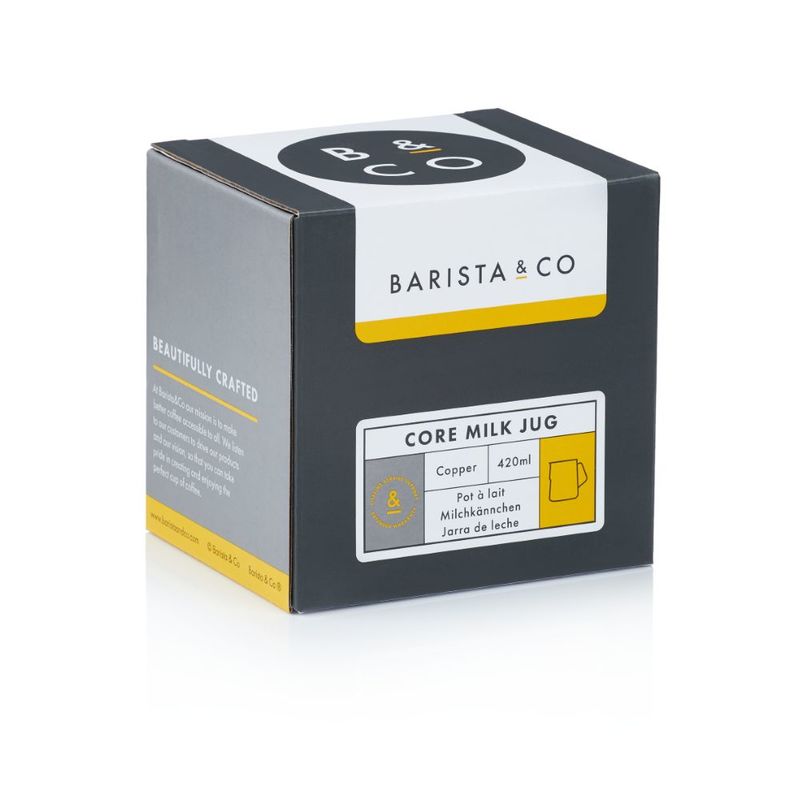 Barista & Co Core Non-Stick Milk Jug Black 420ml