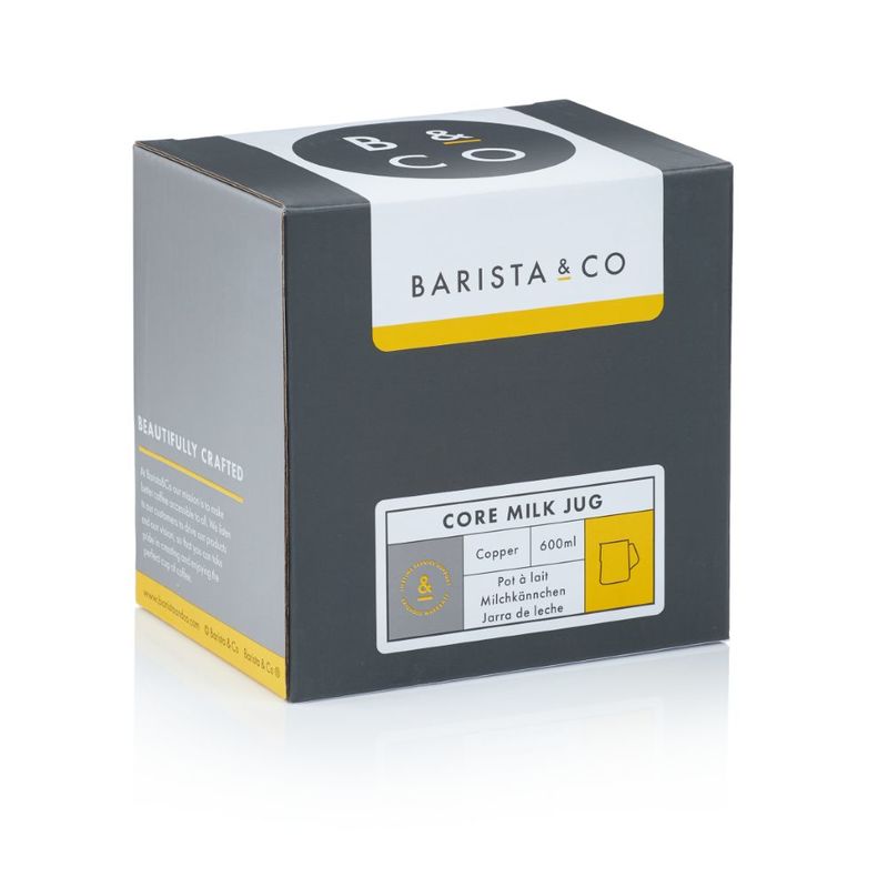 Barista & Co Core Milk Jug Gold 600ml