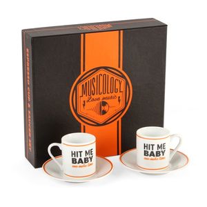 Harvey Makin Musicology Espresso Cup & Saucer Set 400ml