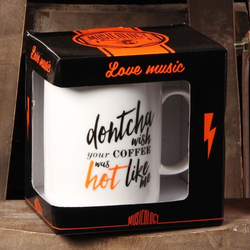 Harvey Makin Musicology Dontcha Wish Your Coffee Was Hot Mug 400ml