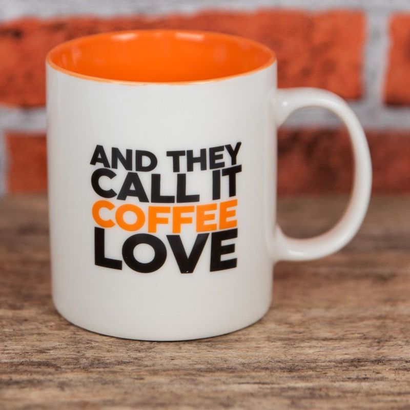 Harvey Makin Musicology And They Call It Coffee Love Mug 400ml