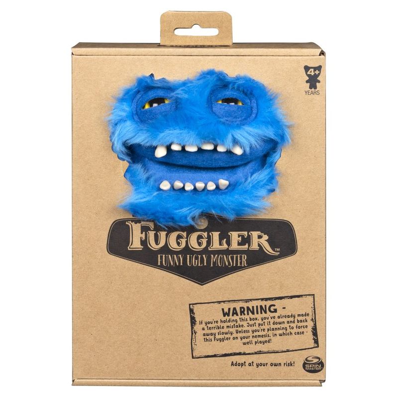 Fuggler Plush Blue In Underwear