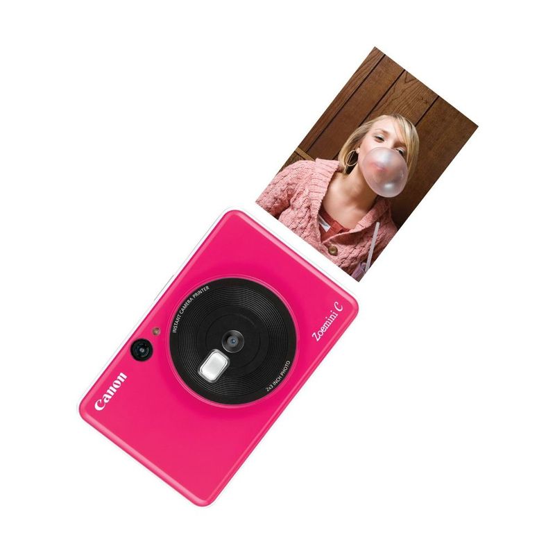 Canon Zoemini C Bubble Gum Pink Instant Camera with Printer