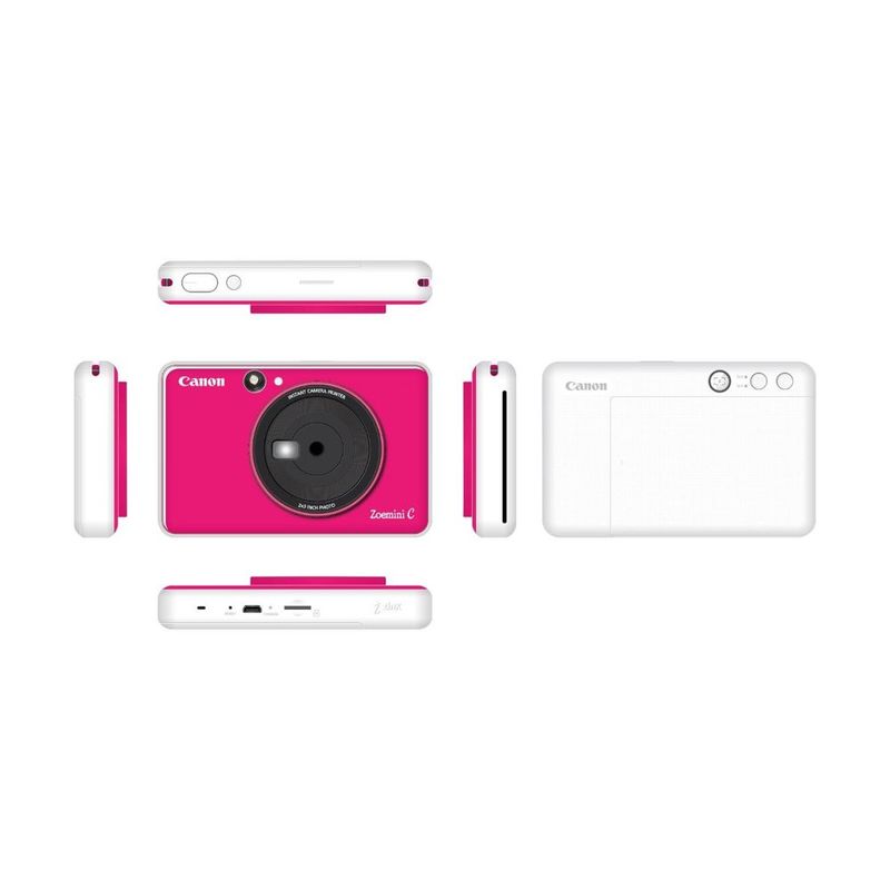 Canon Zoemini C Bubble Gum Pink Instant Camera with Printer