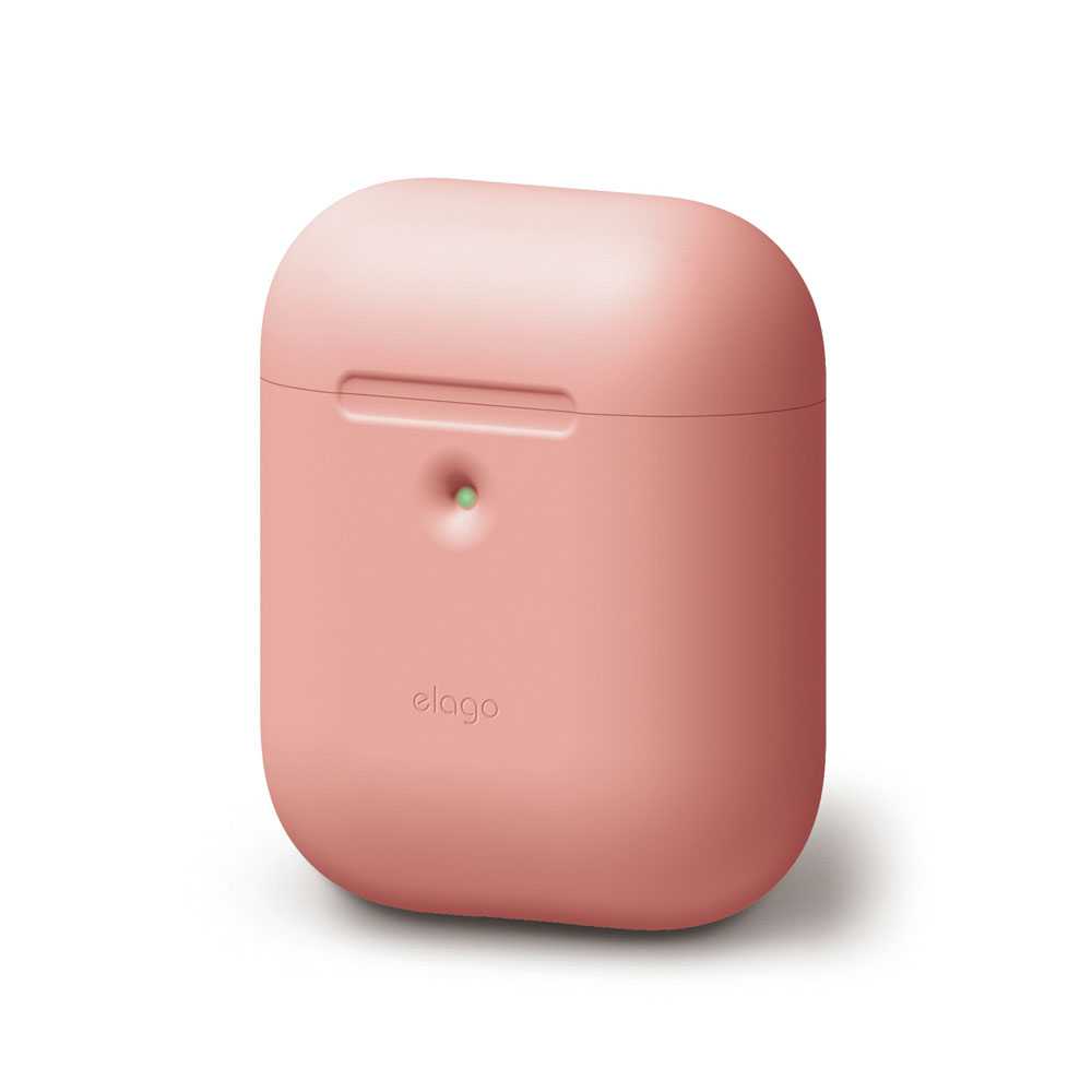 Elago Silicon Case Peach for AirPods