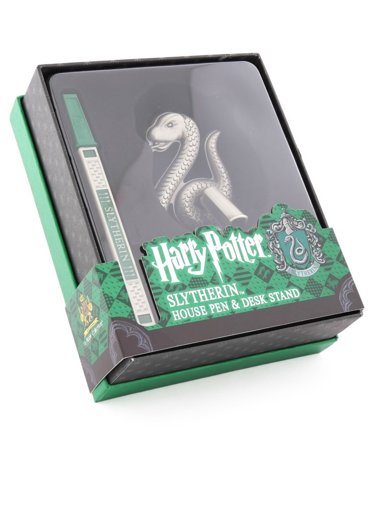 Noble Collection Harry Potter Slytherin Pen & Desk Stand