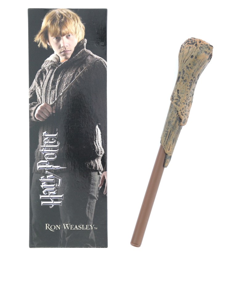 Noble Collection Harry Potter Ron Weasley Wand Pen & Bookmark
