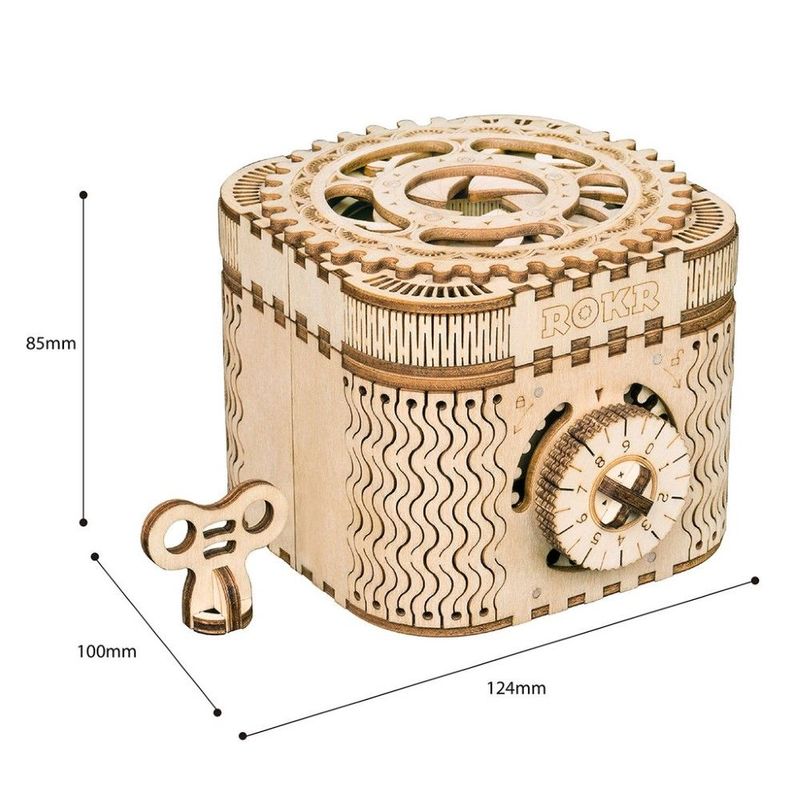 Robotime 3D Wooden Puzzle Treasure Box