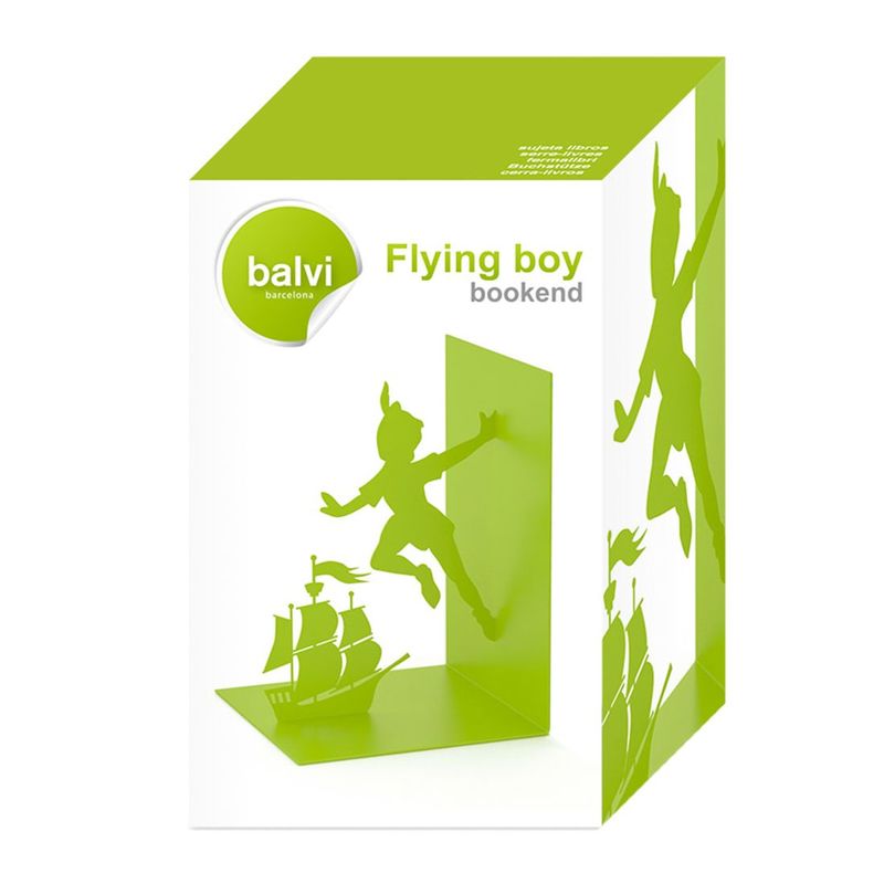 Balvi Flying Boy Green Bookend