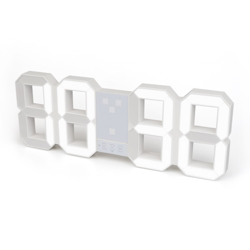 Balvi Digital White Clock
