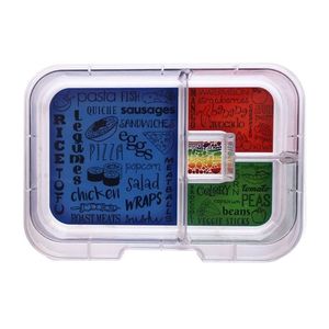 Munchbox Mini4 Tray Artwork Multicolor Lunchbox