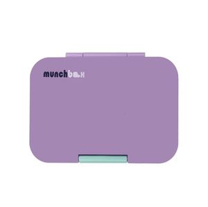 Munchbox Munchi Snack Periwinkle Purple/Mint Lunchbox