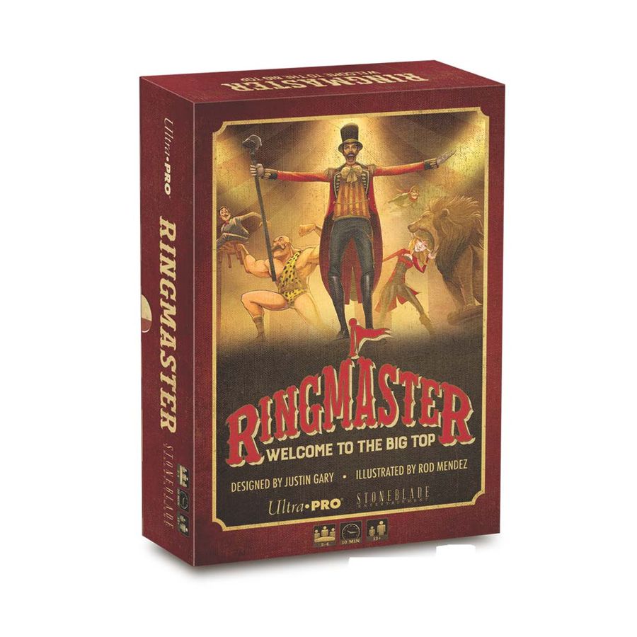 Ringmaster Welcome To The Big Top Boardgame